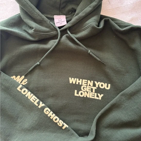 Lonely Ghost Hoodie - Picture 2 of 3